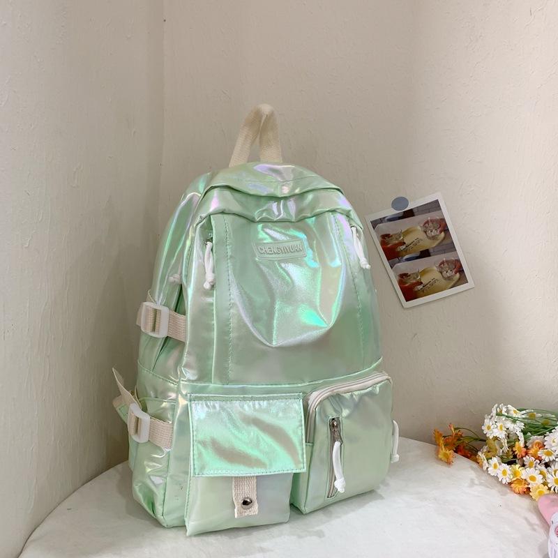 Cute girl backpack campus small fresh schoolbag new trendy large capacity junior high school backpack