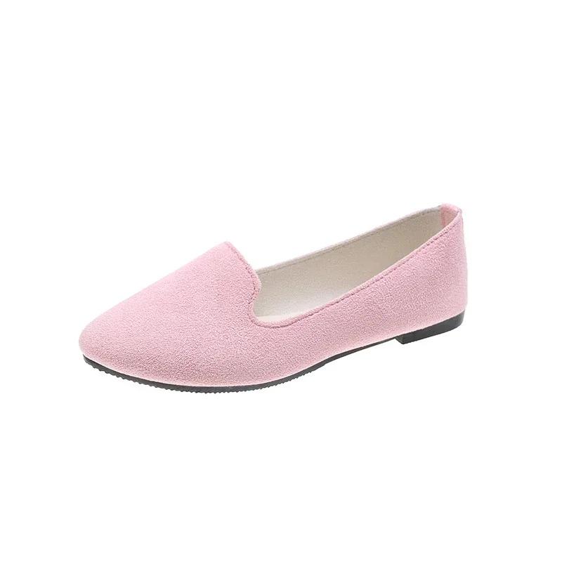 Modne Damskie Buty Wulkanizowane Jednokolorowe Damskie Mokasyny Płaskie Buty Damskie Lekkie Ciepłe Mokasyny Wiosna Zapatos Mujer