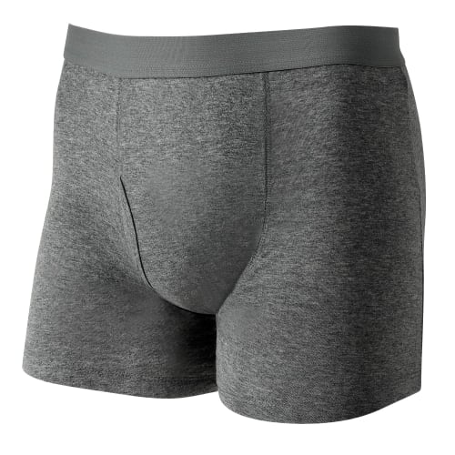 

Doctor-Approved Men s Urinary Incontinence Briefs, 1-Pack, Side Leak Prevention, Light Incontinence, Front-Opening Boxer Briefs (M, Gray)