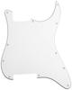 Scud ST-type Pickguard, Outer Periphery Only, Electric Guitar SC-W3P-2, White, 3-piece