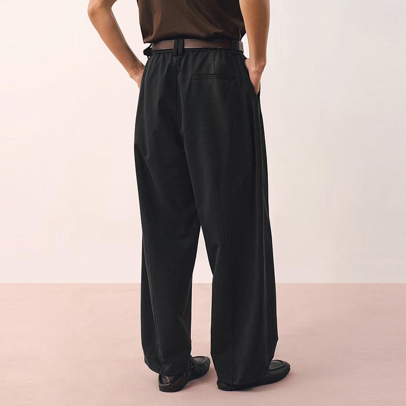 CROQUIS Men's 2026 Spring Tapered Knit Casual Long Pants