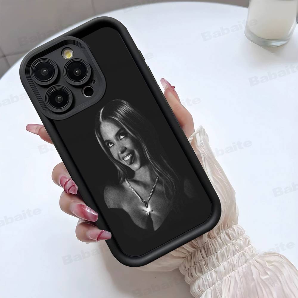 Sängerin Sydney S-Sweeney Handyhülle Für IPhone 17 16 15 14 13 12 11 Pro Max Plus Mini Glück Hülle
