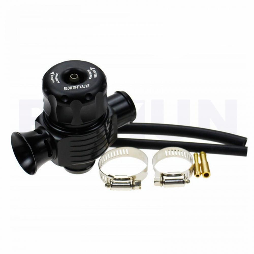 25Mm Universal Black Aluminum Alloy Blow Off Valve Bov Dual Port Dump Valve Kit