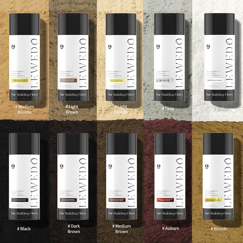 Hair Fibers Regrowth Powders Hair Building Fiber Blender Conceal Styling Fiber Professional Hair Treatment Unisex Hair Loss Products