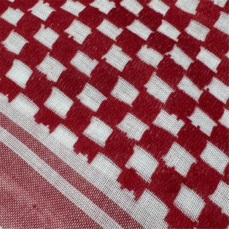 Unisex Middle Eastern Keffiyeh Scarf Comfortable and Breathable Shemagh Head Scarf for Fashion Enthusiasts Daily Wear