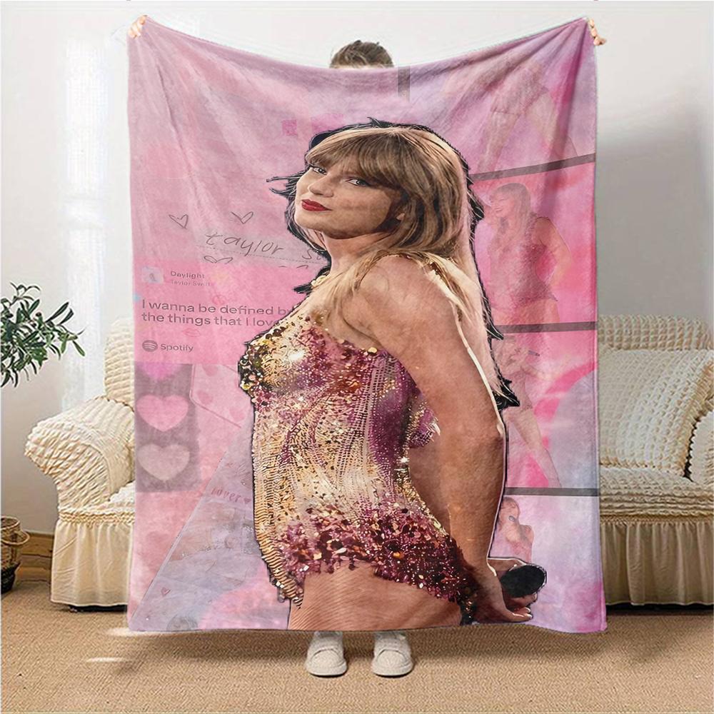 Taylor Swift'S Dress Blanket Soft Throw Blanket For Home Bedroom Bed Sofa Travel Office Solid Christmas Blanket
