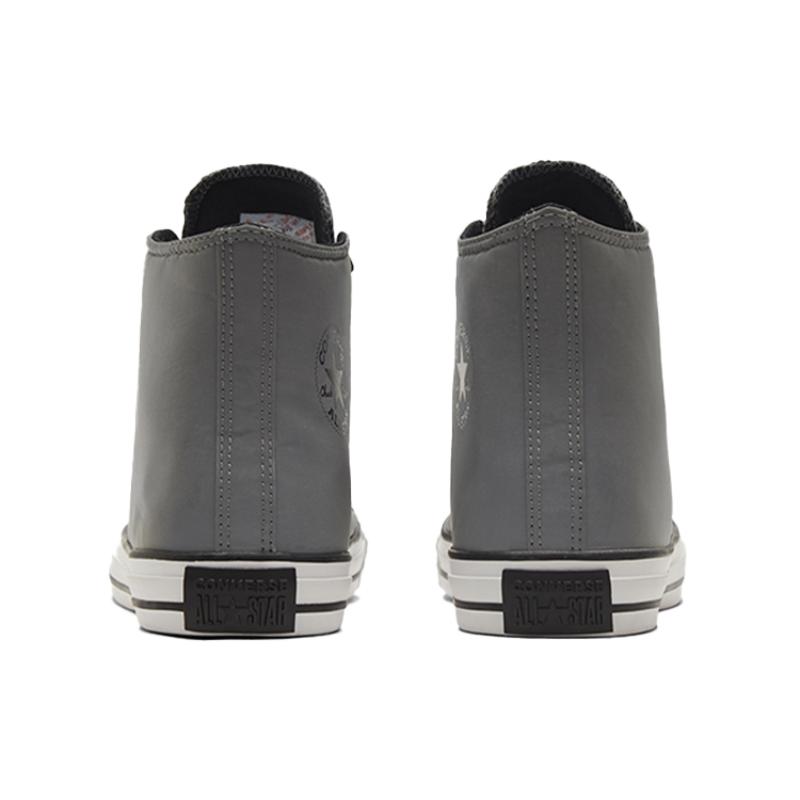 Converse Chuck Taylor All Star Hi-Vis Fabric Reflective Vintage Non-slip High-top Skate Shoes Unisex Gray
