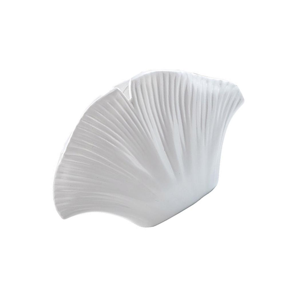 Modern Resin Art Vases Coastal Clam Sea Shell Shape Decorative Vases Table Centerpieces Home Decors Housewarmings Gift