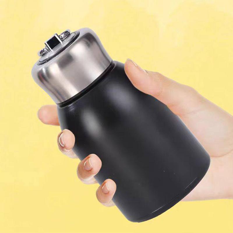 300ml Nerezová Termoska Přenosná Mini Roztomilá Tumbler Termoska Termoska Hrneček Tumbler