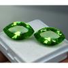 NATURAL Peridot 18.12 Ct Green MARQUISE Shape Loose Gemstone Pair