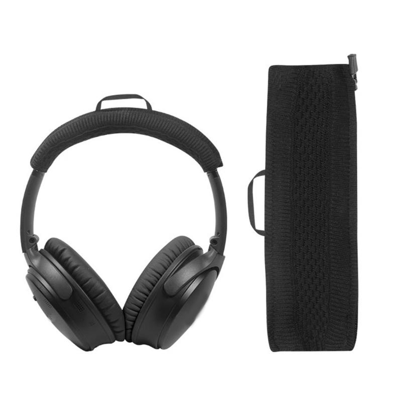 Soft Knit Headband Protector Cushion Pad Suitable for QC35 QC45 QC25 Long Lasting Headphone Use and Comfort Comfortable