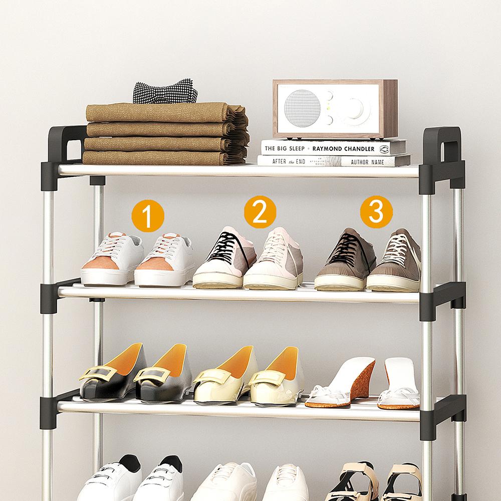 Multi-Layer Shoe Rack 3-7 Floors Dustproof Household Doorstep Shoe Cabin  et Space Saving Organizer for Home shoemaker organizer