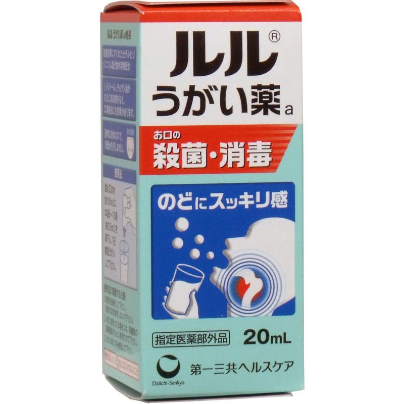 

Lulu Gargle a Refreshing Menthol 20mL