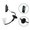1x 81260-B4000 Car Trunk Lid Lock Release Switch ABS Black Boot Release Handle Tailgate Open Button For Hyundai I10 2013-