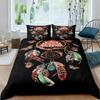 Dream Catcher Duvet Cover Mandala Bohemian Feather Polyester Quilt Cover Exotic Ethnic Tribal Hippie Full Twin Double Queen King
