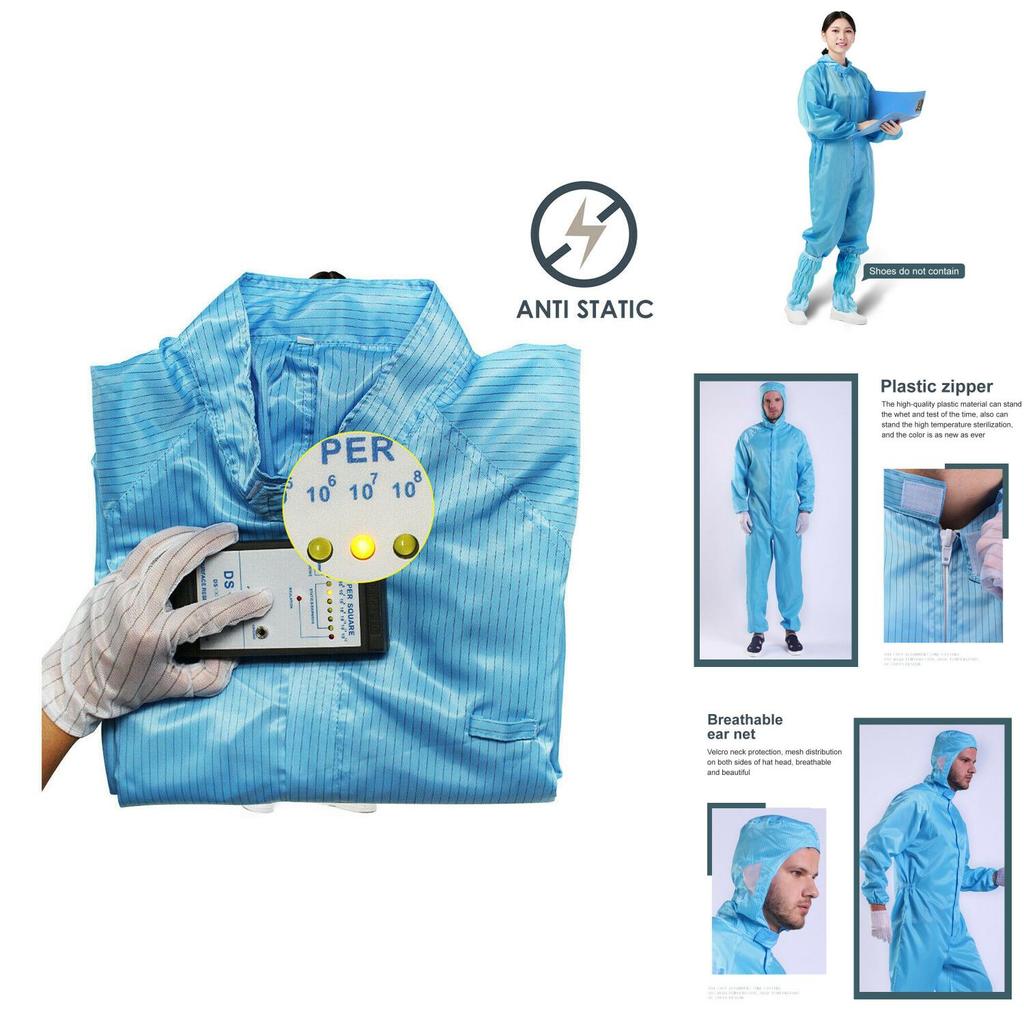 Luxurious Reusable Protective Overalls Suit With Enhanced Splashproof Isolation