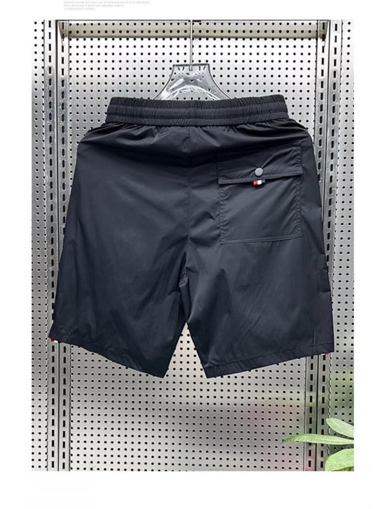 Pantaloncini da Uomo Ultraleggeri in Seta Ghiaccio di Media Lunghezza ad Asciugatura Rapida - Abbigliamento Estivo Traspirante e alla Moda