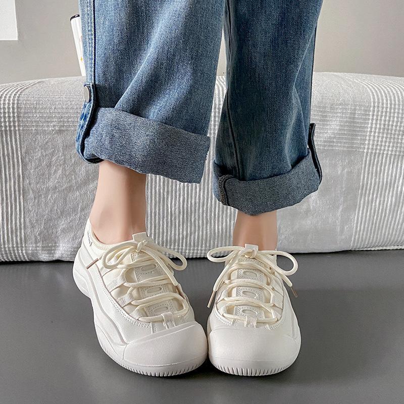 Spring New Little White Shoes Women's Street Shooting Casual Shoes Versatile Breathable Fashion Flats