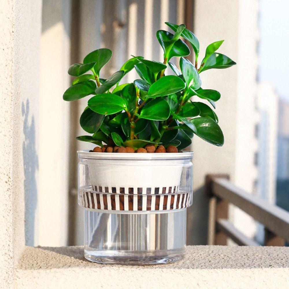 Selbstbewässernder Hydrokultur-Pflanztopf inklusive Liner-Erde-Blumentopf Neuer Topfblumentopf