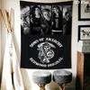 Sons Anarchy Wall Tapestry Tapestry Wallmounted Fashion Print Soft Home Decor Wall Covering Decoration