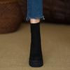 Womens Ankle Boots With Waterproof Platform For Winter Fashion