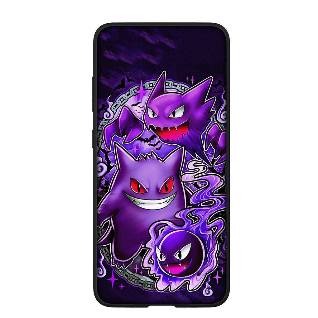 Handyhülle für iPhone 17 16 15 Plus Xiaomi Poco F8 F7 X7 X6 M8 C85 C75 Redmi Note 14 12 11 13 Pro Max A4 14C 13C 15C Pokemon GO Gengar Pikachu Hülle