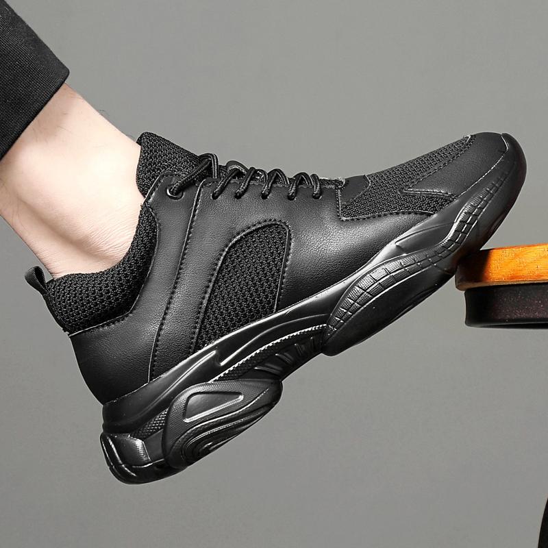 Plateau 6cm 8cm Herren Schuhe mit Absatzerhöhung Sportliche Freizeitsneaker Low Cut Schuhe zur Höhenvergrößerung Unsichtbarer Mann Größer Machende Flats