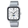 [Casio] CASIO Standard Moon Phase Analog Men's Watch MTP-M305D-7A2V Metal Band Silver Overseas Model [Used]