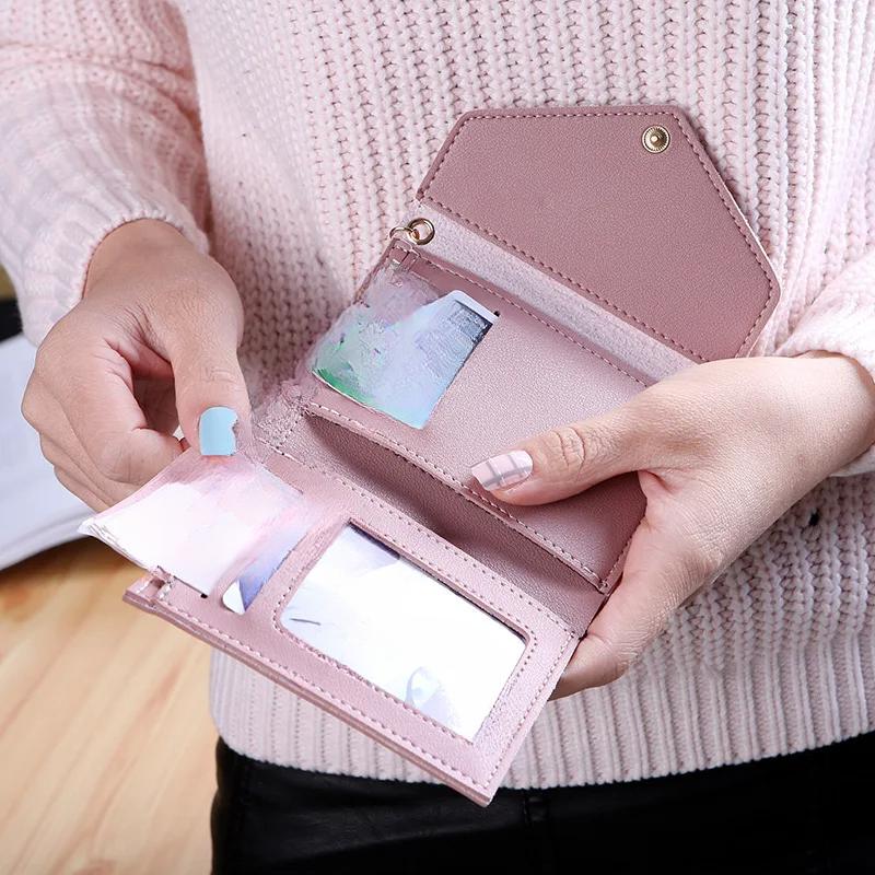 Mode Kurze Frauen Brieftaschen PU Leder Frauen Luxus Quasten Brieftasche Haspe Kleine Brieftasche Trend Geldbörse Damen Karte Halter Tasche