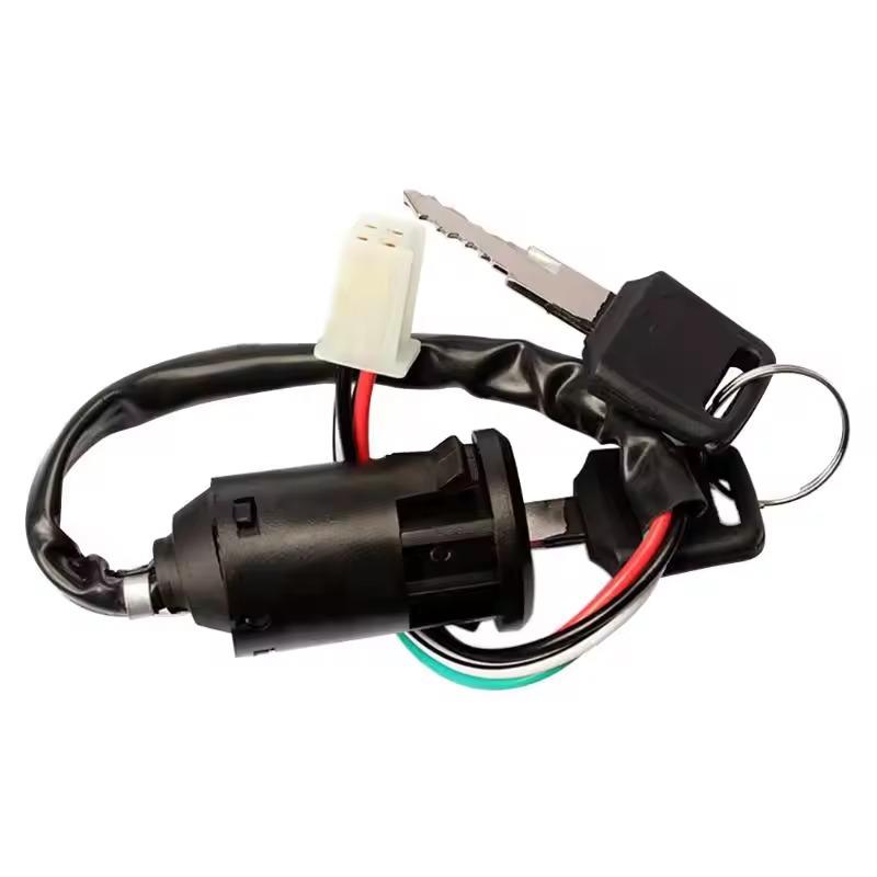 Motorcycle Ignition Switch + Keys Scooter Accessories Fit For Quad Dirt Bike For ATV On/Off Plastic Universal Replacement Parts