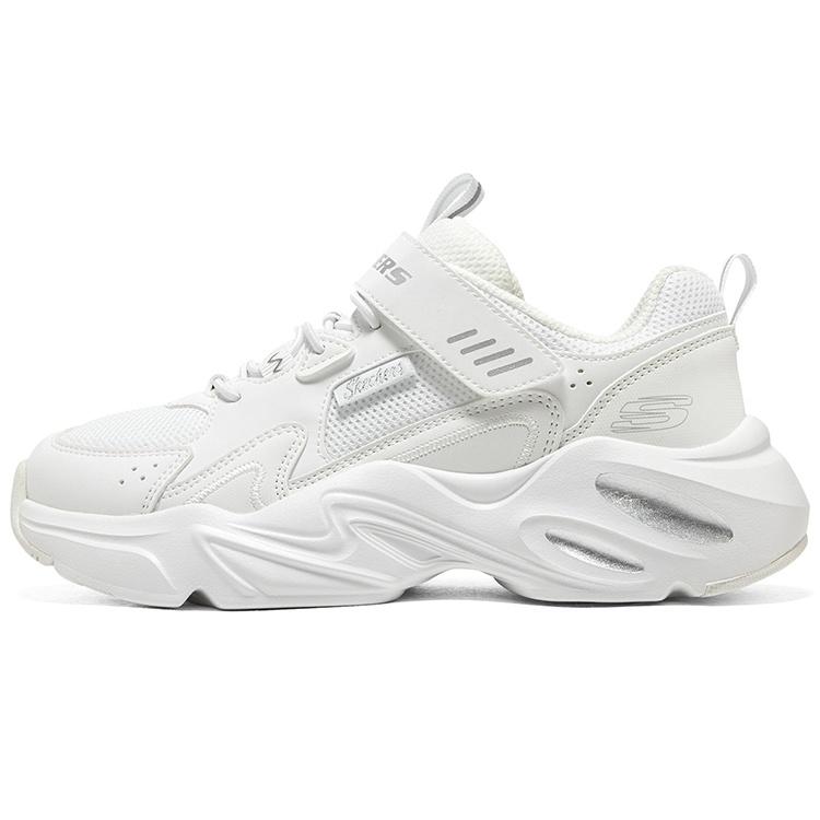 (GS) Skechers Sportswear Trainers White Kids 319029L-WHT EU 32