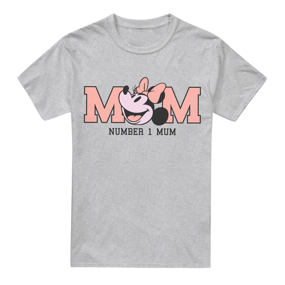 Minnie Mouse Mother s Day Number 1 Mum T-Shirt Athletic Heather L