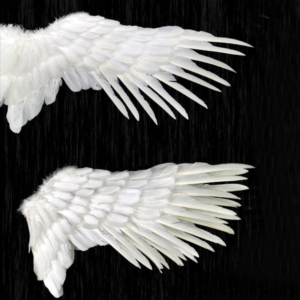 High Quaity Lightweight Angel Wings Foldable Realistic Black Devil Wings Unisex Cosplay Accessories