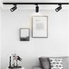 Nordic Rose Gold LED Track Spotlight, 7W Surface Mounted Ceiling and Background Wall Display Light.