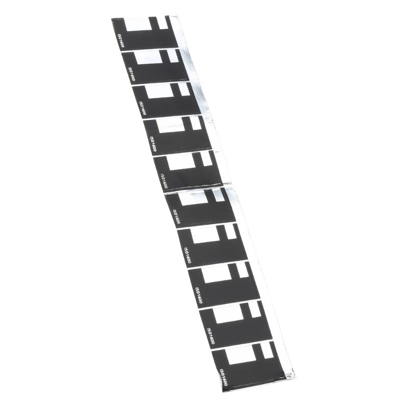 10 Pagina's 135 35mm Filmcassette DX Code Sticker Bulk Film Label Handrol voor ISO800 1600 voor Populaire Camera's