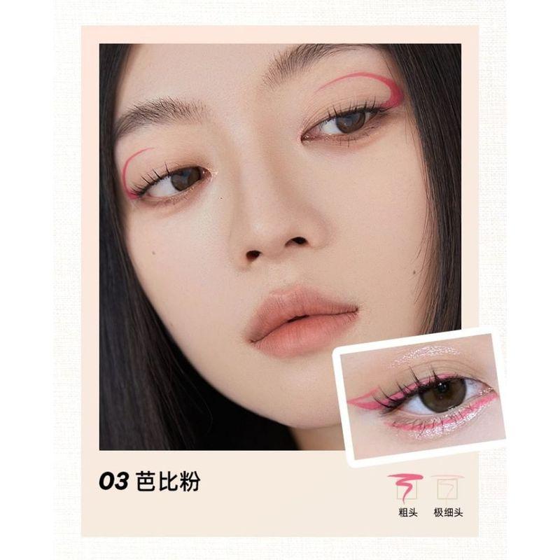 Fidoo - Double Head Liquid Eyeliner - 4 Colors