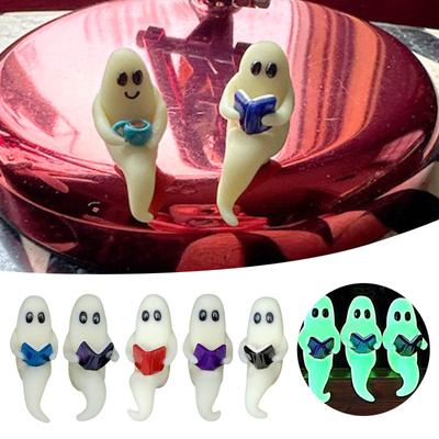Halloween Glow In The Dark Miniature Figurines,Luminous Garden Decor, Garden Doll House Accessories,Halloween Party Favors