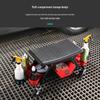 Car Detailing & Polishing Stool with Removable Seat and Sliding Creeper
