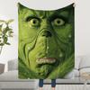 Blanket Throw Film Super Cosy Plush Living Room Christmas G-GrinchS Sofa Couch Childish Birthday The Gifts