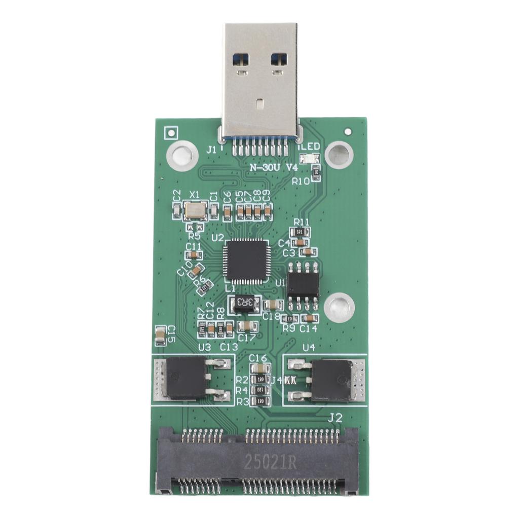 Placă Riser PCBA Adaptor Convertor SSD MSATA la Interfață USB 3.0 Hardware Computer