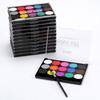 15 Colors Artist Washable Kids Face Watercolor Paint Solid Pigment Makeup Tool