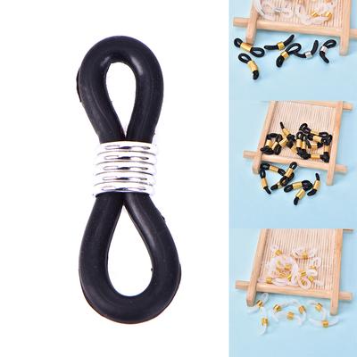 20 ks Řetízek na brýle/šňůrka Držák Gumové očko Koncovky DIY