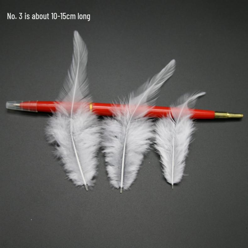 White Feathers for DIY Handmade Clothing & Jewelry Accessories