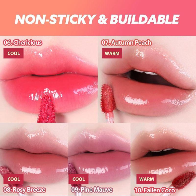 [Milk Touch] Jelly Fit Tinted Glow Lip Tint (10 Colors)