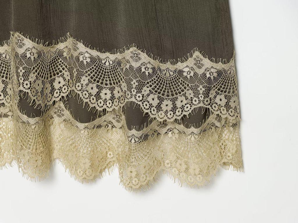 2026 Spring European-Style Women's Lace Lingerie Camisole Dress