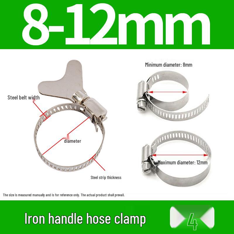 201 Edelstahl Schlauchschelle für Rohre