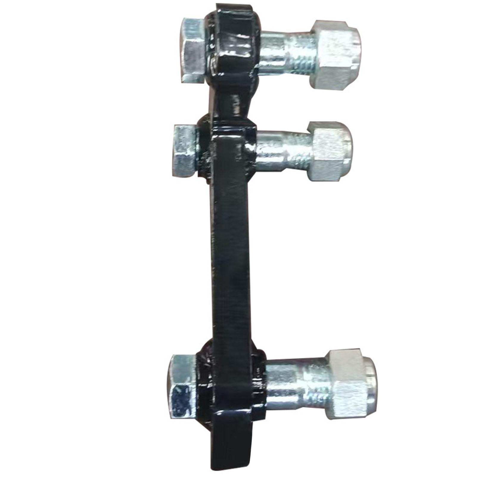 

Excavator L Shaped Bracket Replacement for Excavator 3 Hole Hydraulic Thumb Clip Bracket with 3 Pull Pins