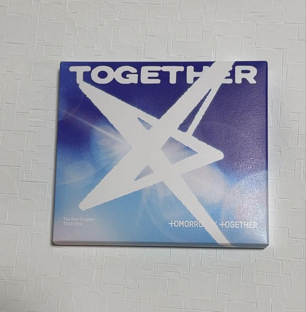 [USED] txt The Star Chapter Taehyung trading card included