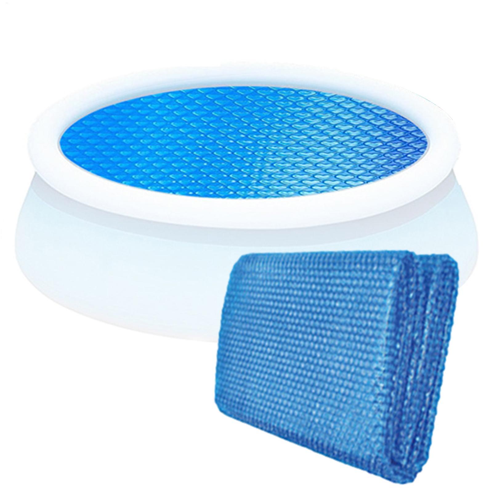 Solar Pool Cover Rectangle Solar Blanket for Pools Inground Aboves Ground Swimming Pool Solar Cover