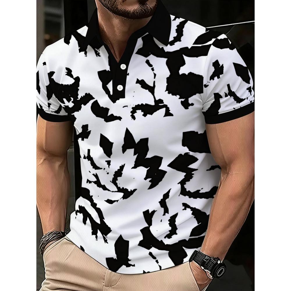 3D Graffiti Print for Street Casual Fashion Soft and Comfortable S
